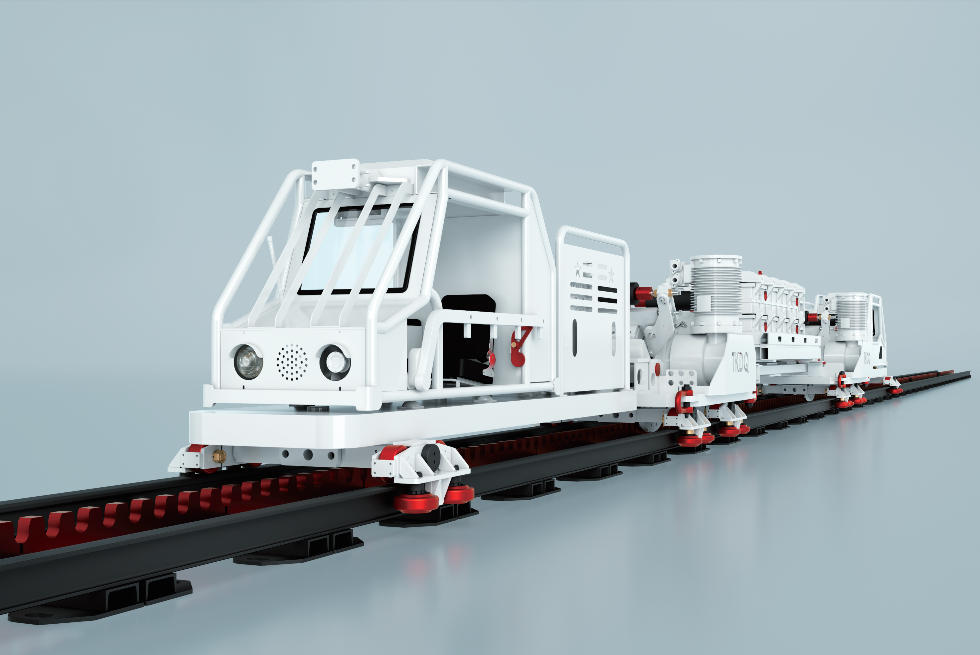 2.3KLZ系列锂电池齿轨卡轨车